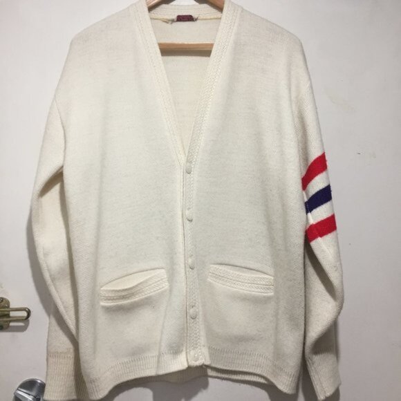 Other - VINTAGE KNITTED CARDIGAN SWEATERS SIZE L